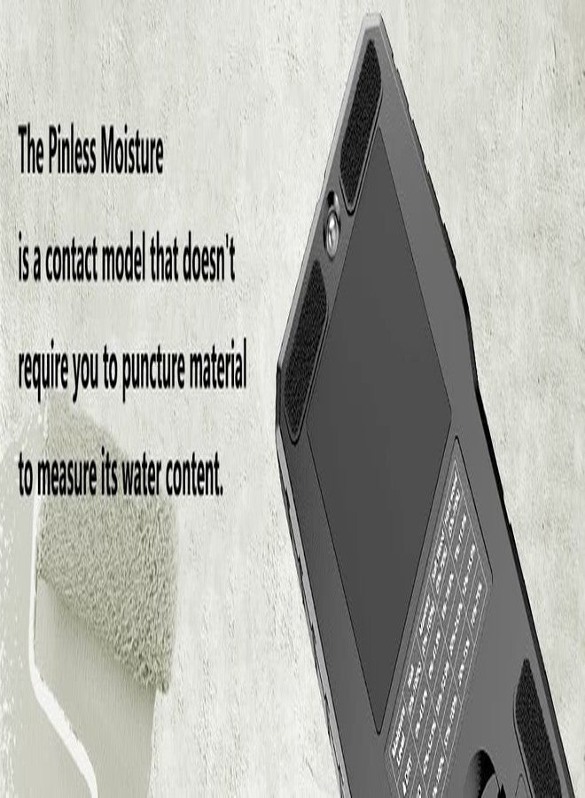PRECISE DEEP SENSING PINLESS MOISTURE METER FOR WOOD, PLASTER WITH INDICATOR AND SOUND - Image 3